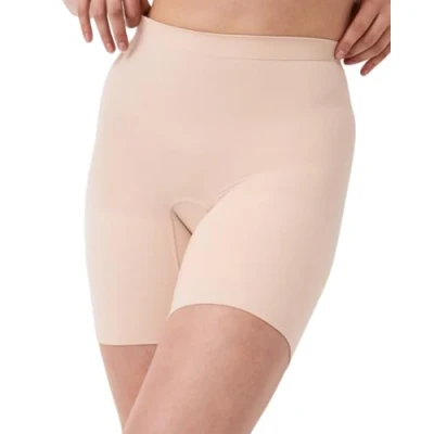 Image of Spanx Power Short Shapewear, Women&#039;s, Size: Large, Soft nude