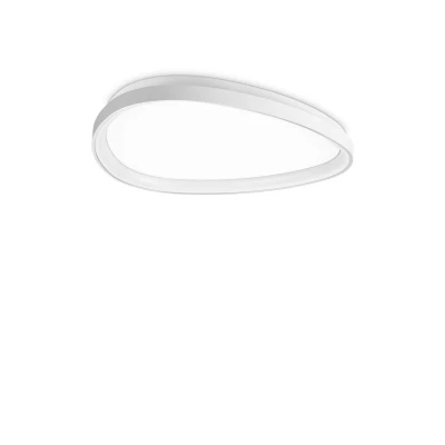 Image of Gemini 61cm ON OFF Integrated LED Semi Flush Light White 3850Lm 3000K