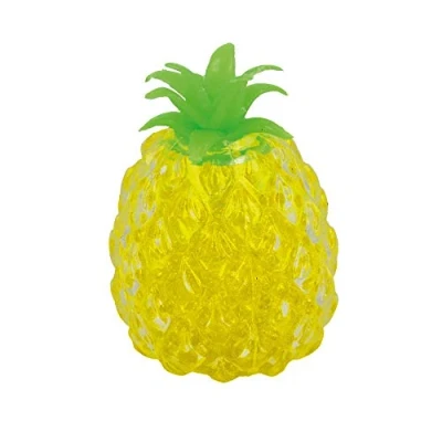 Image of Keycraft NV374 Squeezy Bead Pineapple, Yellow