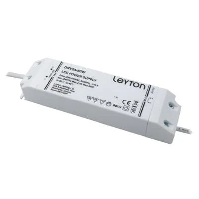 Image of Leyton Lighting DRV24 60w DCJACK 24v, LED Driver, DC Jack Output Socket