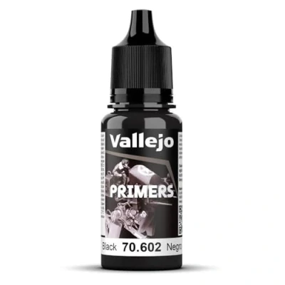 Image of Vallejo Model Color 17 ml Polyurethane Primer Black