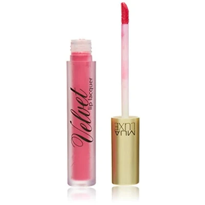 Image of MUA MAKEUP ACADEMY LUXE LIP LACQUER VIVACITY MAGENTA PINK LIQUID TO MATTE LIPSTICK