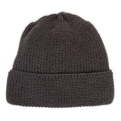 Image of Leuchtfeuer Strickwaren Borkum 303 Beanie Chunky Knit Made in Germany Brown One size