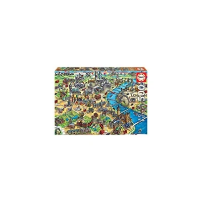 Image of Educa Borrás 18451 Serie Borras London City Map 500 piece Puzzle