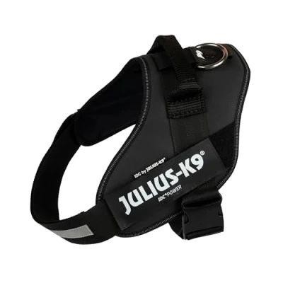 Image of IDC Powerharness, Size: 2/XL, Black Faux Leather