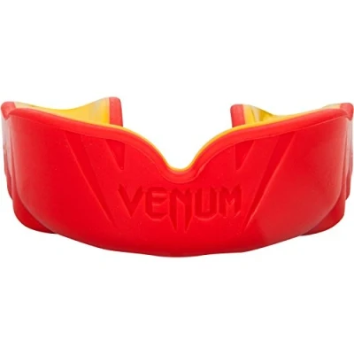 Image of Venum Unisex Senior 11+ Year Challenger Mouth Guard, Multicolor (Red/Yellow), One Size