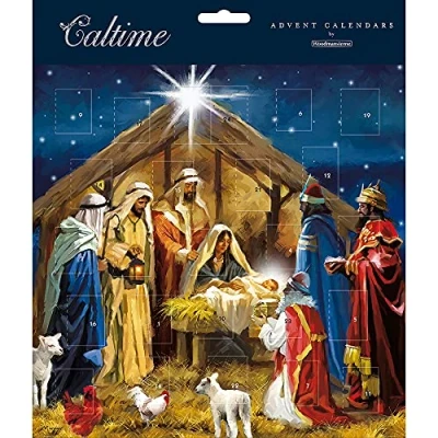 Image of Traditional Christmas Nativity Advent Calendar
