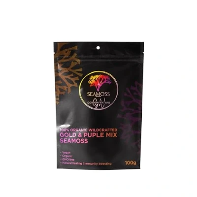 Image of Sea Moss (raw) (Gold/Purple/Red, 100g), wildcrafted, dr sebi, Vegan, (Also Known as Irish Moss)