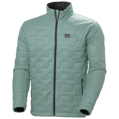 Image of Helly Hansen Mens Lifaloft Insulator Ski Jacket, 489 CACTUS, XXL EU