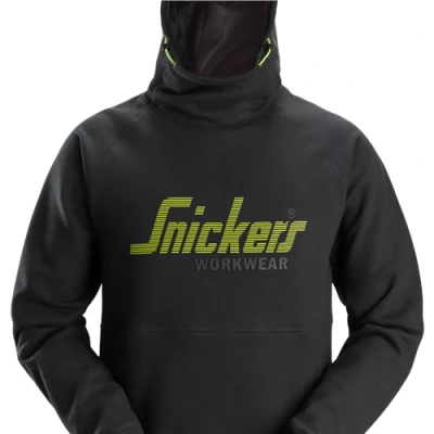 Image of Snickers Logo Hoodie Black M