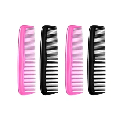 Image of Hair Comb, 2Pcs Wide Tooth Comb Set, Styling Curling Heat Resistant Anti Static Tool