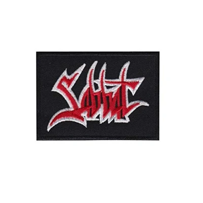 Image of Sabbat Thrash Metal Band Patch Badge Embroidered Iron on Applique Souvenir Accessory