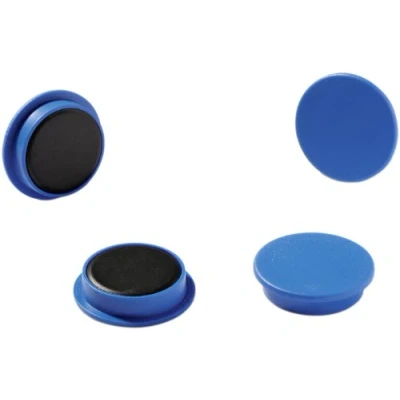 Image of Durable 475306 Magnets in Industrial Packaging 32 mm 720 p Blue (Pack of 20)
