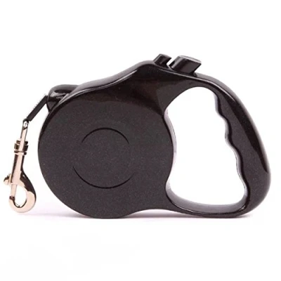 Image of SHINE EXTENDING DOG LEAD RETRACTABLE DOG/PUPPY/CAT AUTO RETRACT LEAD/LEASH 3 M LONG 20 KG (BLACK)