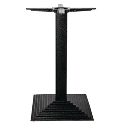 Image of Bolero Cast Iron Step Square Table Base