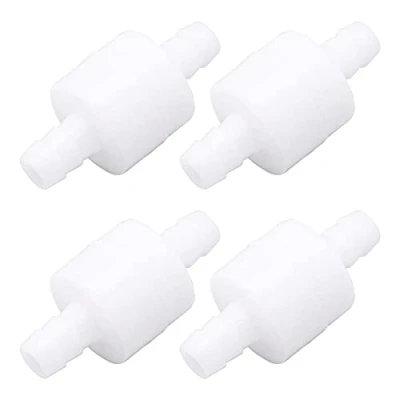 Image of Be In Your Mind 4Pcs 8mm One Way Check Valve Air Water Gas Plastic Non Return for Treatment Purification