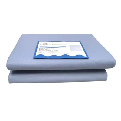 Image of Incontinence Washable Bed Pads With Tucks Reusable Extra Large Absorbent Sheet Tuck In Matress Cot Protection Crib Protector Soft Wetting Leak Proof (80 cm x 90cm Tucks, 1, pack)