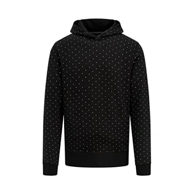 Image of Mercedes AMG Petronas Formula One Team Polka Dot Hoodie Black Men Size: L
