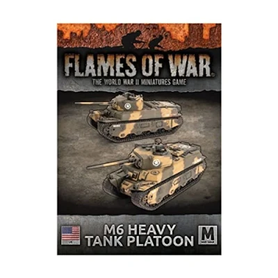 Image of Battlefront Miniatures Flames of War WW2: US M6 Heavy Tank Platoon