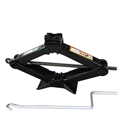 Image of 2Ton/2T Scissor Lift Lifting Jack from 3.1&quot; to 15.2&quot; With Crank Speed Handle (1Pcs)