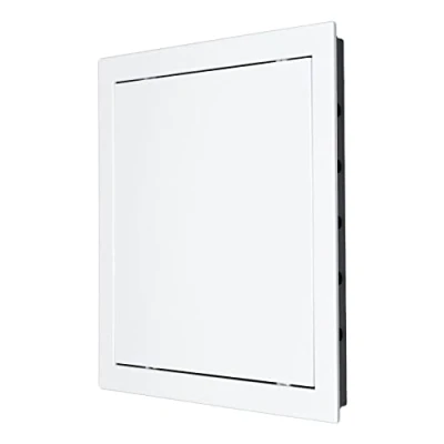 Image of 150x200mm Paintable Access Inspection Panel White Plasitc Concealed Check Doors