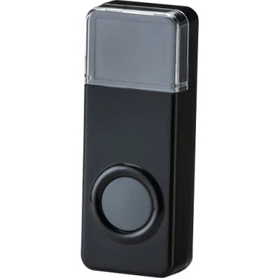 Image of KnightsBridge IP55 wireless bell push black