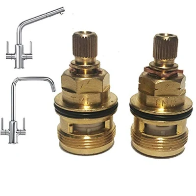 Image of Tap Magician Franke Maris Pull Out Spray Pair of Compatible Ceramic Cartridge Valves