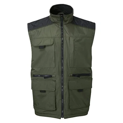 Image of Fort Men&#039;s 231 Lincoln Bodywarmer, Green, Medium