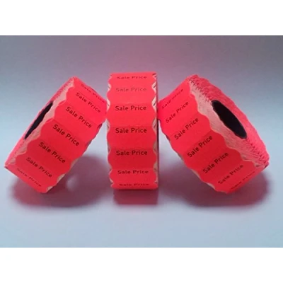 Image of CT4 26mm x 12mm Price Gun Labels Printed &#039;SALE PRICE&#039; 10 Rolls / 15,000