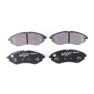 Image of PW892497 Brake pad set HELLA 8DB 355 011 251 not prepared for wear indicator CHEVROLET: Aveo / Kalos Saloon, Hatchback, Hatchback