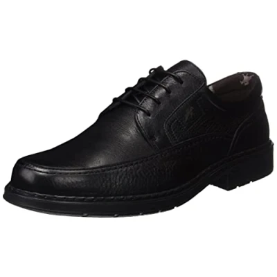Image of Fluchos Men&#039;s Clipper Derbys, Black 000, 8 UK