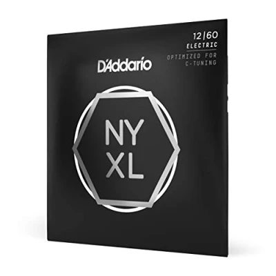 Image of D&#039;Addario Guitar Strings NYXL Electric NYXL1260, Unrivaled Strength, Tuning Stability, Enhanced Mid Range For 6 String Guitars, Nickel, 12 60 Extra Heavy