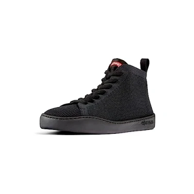 Image of Camper PEU Touring Hightop trainers, Men&#039;s, Size: 10, Schwarz Textile