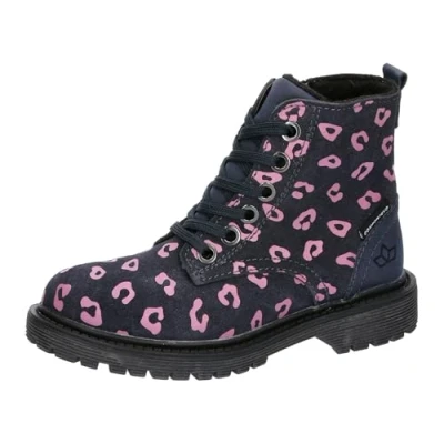 Image of Lico Malati Snow Boot, Navy Pink, 12 UK Child