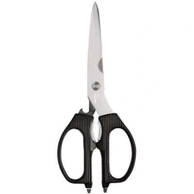 Image of Kai KA7300 Multi Purpose Kitchen Shears, Japanese 420J Stainless Steel Scissors, Blade Separate for Easy Cleaning, from The Makers of Shun