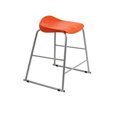 Image of Titan Stool Size 4 560mm Seat Height Orange T91 O