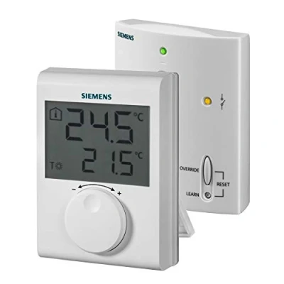 Image of Siemens RDH100 Wireless Room Thermostat &amp; Receiver