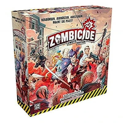Image of CMON Asmodee Zombicide 2nd Edition Basic game Connoisseur Dungeon Crawler 1 6 Players From 12+ years old 60+ Minutes, in German