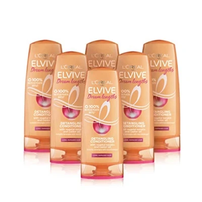 Image of L&#039;Oreal Paris Elvive Dream Lengths Long Hair Keratin Conditioner, 400 ml