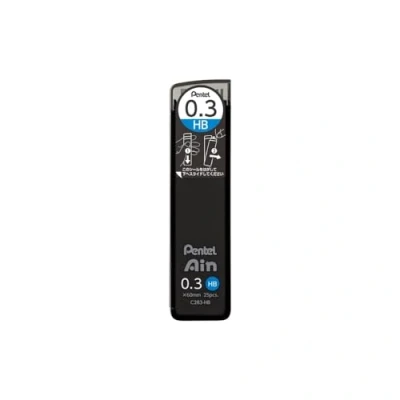 Image of Pentel Ain Leads Refill 0.3mm HB