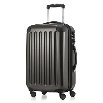 Image of HAUPTSTADTKOFFER Alex Carry On luggage Board Suitcase Bag Hardside Spinner Trolley 4 Wheel Expandable, 55cm, TSA, graphite