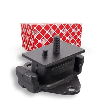 Image of 1236175100 Engine Mount FEBI BILSTEIN 106394 both sides, Front Rubber Metal TOYOTA: HIACE 4 Kasten