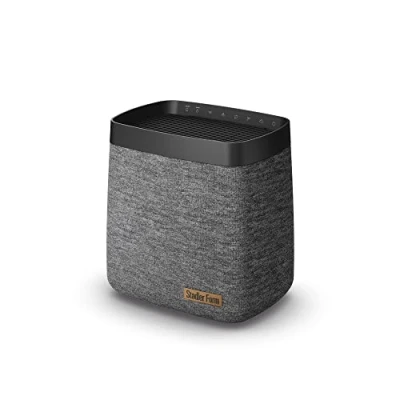 Image of Stadler Form humidifier Karl, quiet powerful evaporator for humidifying rooms up to 100 m², with 4 moisture levels and controllable via app, black