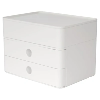Image of Han 1100 19 SMART Box PLUS ALLISON, Drawer with 2 Drawers and Utensil Box, Granite Grey
