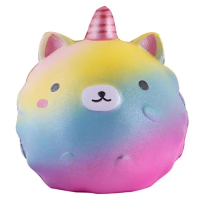 Image of Anboor Squishies Unicorn Bear Jumbo Squishy Slow Rising Kawaii Scented Soft Animal Prime Toys 1Pcs