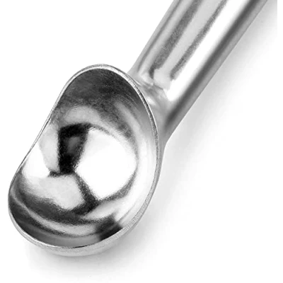 Image of Commercial Grade Self Defrost Ice Cream Dipper Scoop Cast Aluminium (2oz Brown)