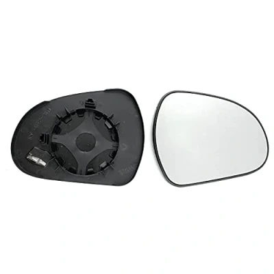Image of Fits Peugeot 308, For 2007 SEP to 2013 AUG Heated Base Convex Wing Mirror RIGHT HAND (UK Driver Side)