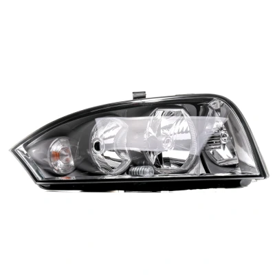 Image of LV0066 Headlights VALEO ORIGINAL PART 087672 right H7, H3 Halogen Orange with low beam for hand traffic without motor headlamp levelling