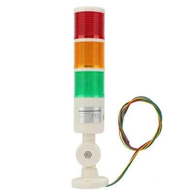 Image of LED Industrial Signal Warning Lights,3 Layer Foldable Tower Stack Lights Alarm Light 24VDC