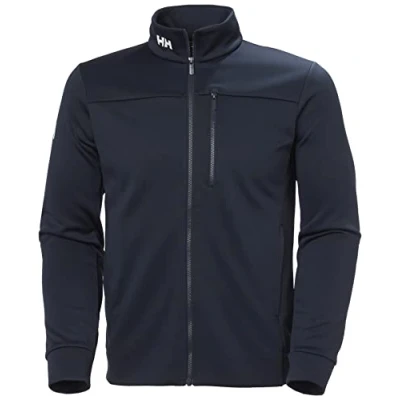 Image of Helly Hansen Mens Crew Fleece Jacket, S, Navy